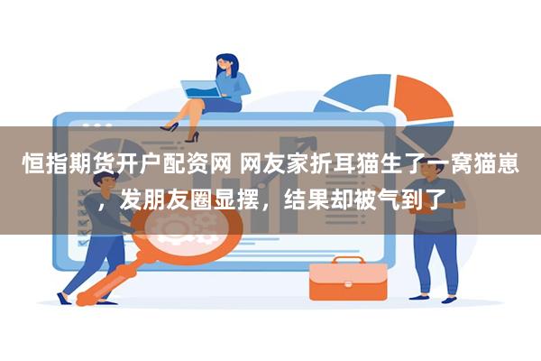 恒指期货开户配资网 网友家折耳猫生了一窝猫崽,发朋友圈显摆,结果却被气到了