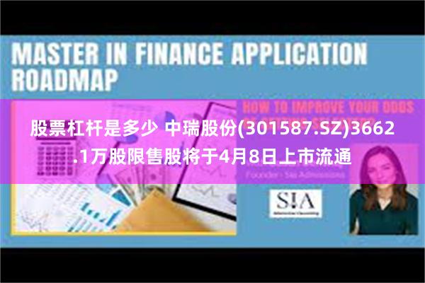 股票杠杆是多少 中瑞股份(301587.SZ)3662.1万股限售股将于4月8日上市流通